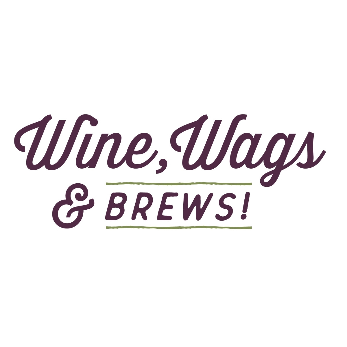 Wine, Wags & Brews 2026 - logo